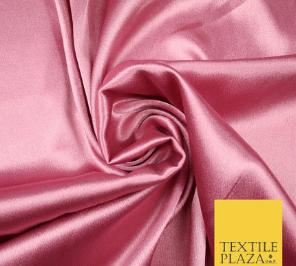 Premium Plain 2 Way Stretch Crepe Back Satin Fabric Material Dress Bridal 58"