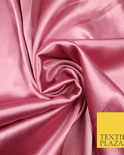 Premium Plain 2 Way Stretch Crepe Back Satin Fabric Material Dress Bridal 58"