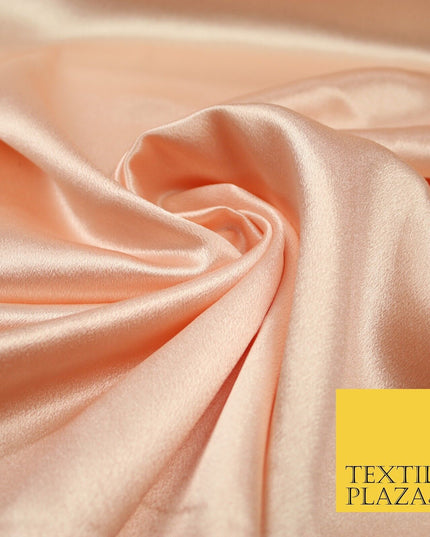 Premium Plain 2 Way Stretch Crepe Back Satin Fabric Material Dress Bridal 58"