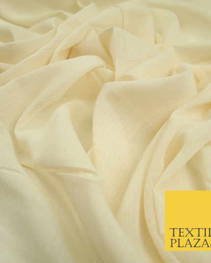 Silver Metallic Yoryu Chiffon Georgette Crinkle Dress Fabric 58″ OVER 20 COLOURS