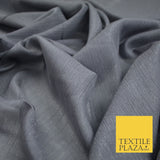 Silver Metallic Yoryu Chiffon Georgette Crinkle Dress Fabric 58″ OVER 20 COLOURS