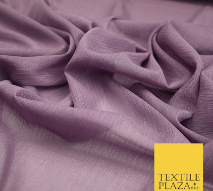 Silver Metallic Yoryu Chiffon Georgette Crinkle Dress Fabric 58″ OVER 20 COLOURS