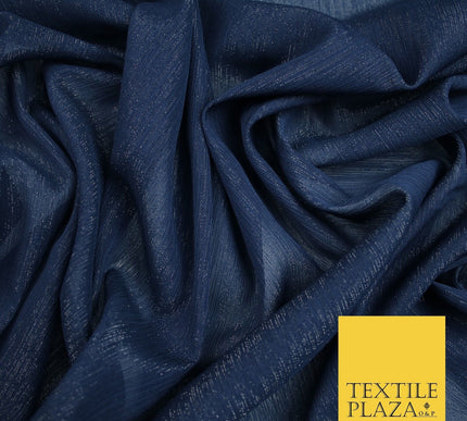 Silver Metallic Yoryu Chiffon Georgette Crinkle Dress Fabric 58″ OVER 20 COLOURS