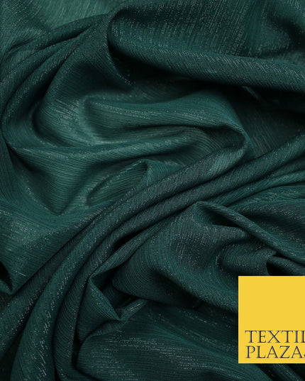 Silver Metallic Yoryu Chiffon Georgette Crinkle Dress Fabric 58″ OVER 20 COLOURS