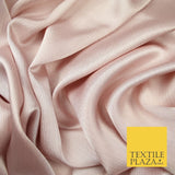 OVER 20 COLOURS - Premium Plain Dyed Yoryu Satin Crinkle Effect Dress Fabric 59″