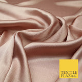 OVER 20 COLOURS - Premium Plain Dyed Yoryu Satin Crinkle Effect Dress Fabric 59″