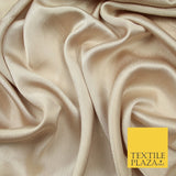 OVER 20 COLOURS - Premium Plain Dyed Yoryu Satin Crinkle Effect Dress Fabric 59″