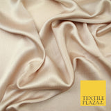 OVER 20 COLOURS - Premium Plain Dyed Yoryu Satin Crinkle Effect Dress Fabric 59″
