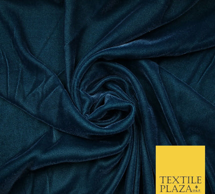 18 COLOURS Soft Plain Micro Velvet Fabric Velour Dress Material Non-Stretch 44"