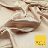 OVER 20 COLOURS - Premium Plain Dyed Yoryu Satin Crinkle Effect Dress Fabric 59″