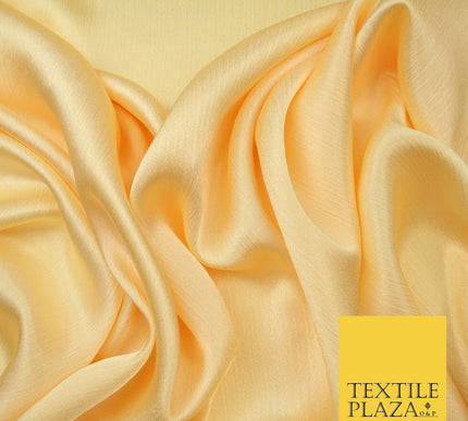 OVER 20 COLOURS - Premium Plain Dyed Yoryu Satin Crinkle Effect Dress Fabric 59″