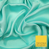 OVER 20 COLOURS - Premium Plain Dyed Yoryu Satin Crinkle Effect Dress Fabric 59″