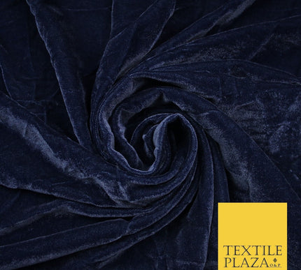 18 COLOURS Soft Plain Micro Velvet Fabric Velour Dress Material Non-Stretch 44"