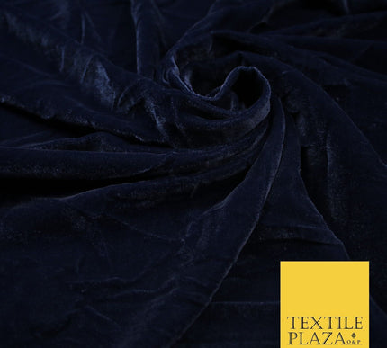 18 COLOURS Soft Plain Micro Velvet Fabric Velour Dress Material Non-Stretch 44"