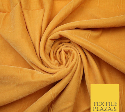 18 COLOURS Soft Plain Micro Velvet Fabric Velour Dress Material Non-Stretch 44"