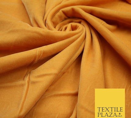 18 COLOURS Soft Plain Micro Velvet Fabric Velour Dress Material Non-Stretch 44"