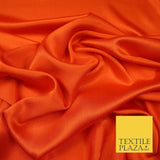 OVER 20 COLOURS - Premium Plain Dyed Yoryu Satin Crinkle Effect Dress Fabric 59″