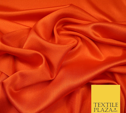 OVER 20 COLOURS - Premium Plain Dyed Yoryu Satin Crinkle Effect Dress Fabric 59″