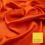 OVER 20 COLOURS - Premium Plain Dyed Yoryu Satin Crinkle Effect Dress Fabric 59″