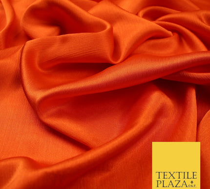 OVER 20 COLOURS - Premium Plain Dyed Yoryu Satin Crinkle Effect Dress Fabric 59″