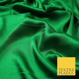 OVER 20 COLOURS - Premium Plain Dyed Yoryu Satin Crinkle Effect Dress Fabric 59″