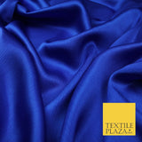 OVER 20 COLOURS - Premium Plain Dyed Yoryu Satin Crinkle Effect Dress Fabric 59″