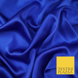 OVER 20 COLOURS - Premium Plain Dyed Yoryu Satin Crinkle Effect Dress Fabric 59″