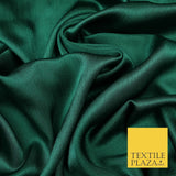 OVER 20 COLOURS - Premium Plain Dyed Yoryu Satin Crinkle Effect Dress Fabric 59″