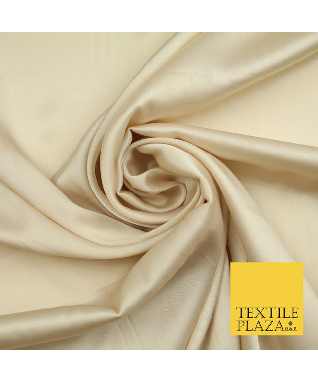 Champagne Fine Silky Smooth Liquid Sateen Satin Dress Fabric Drape Lining Material 7822