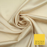 Champagne Fine Silky Smooth Liquid Sateen Satin Dress Fabric Drape Lining Material 7822