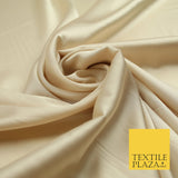 Champagne Fine Silky Smooth Liquid Sateen Satin Dress Fabric Drape Lining Material 7822