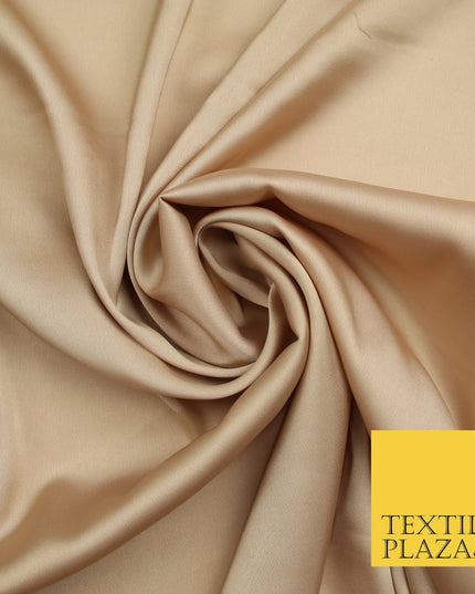 Deep Blush Fine Silky Smooth Liquid Sateen Satin Dress Fabric Drape Lining Material 7826