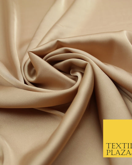 Deep Blush Fine Silky Smooth Liquid Sateen Satin Dress Fabric Drape Lining Material 7826