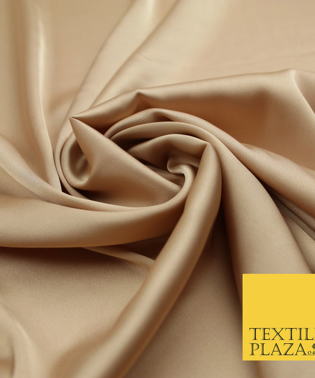 Deep Blush Fine Silky Smooth Liquid Sateen Satin Dress Fabric Drape Lining Material 7826
