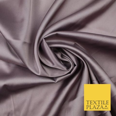 Dusty Mink Fine Silky Smooth Liquid Sateen Satin Dress Fabric Drape Lining Material 7874