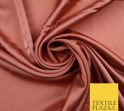 Dusty Rose Fine Silky Smooth Liquid Sateen Satin Dress Fabric Drape Lining Material 7839