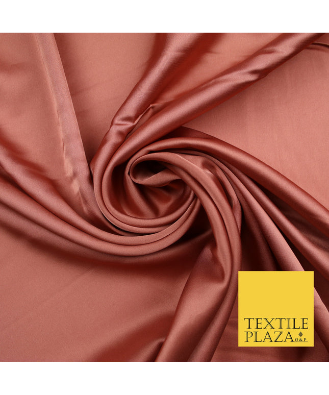 Dusty Rose Fine Silky Smooth Liquid Sateen Satin Dress Fabric Drape Lining Material 7839