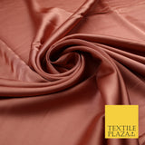 Dusty Rose Fine Silky Smooth Liquid Sateen Satin Dress Fabric Drape Lining Material 7839