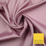 Lavender Pink Fine Silky Smooth Liquid Sateen Satin Dress Fabric Drape Lining Material 7850
