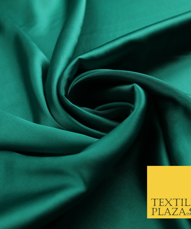 Jade Fine Silky Smooth Liquid Sateen Satin Dress Fabric Drape Lining Material 7890