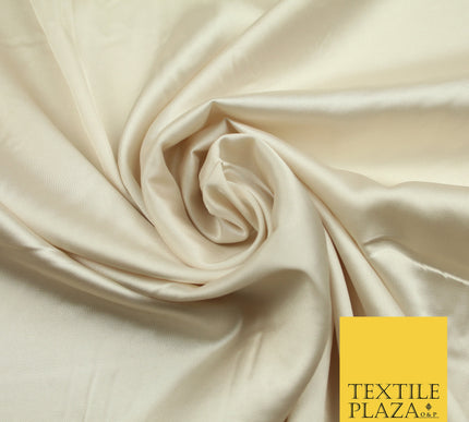 Light Champagne Fine Silky Smooth Liquid Sateen Satin Dress Fabric Drape Lining Material 7821