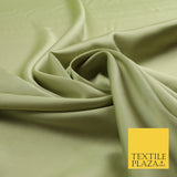 Light Green Fine Silky Smooth Liquid Sateen Satin Dress Fabric Drape Lining Material 7899