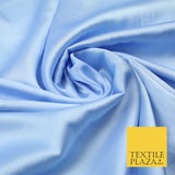 Lilac Blue Fine Silky Smooth Liquid Sateen Satin Dress Fabric Drape Lining Material 7881