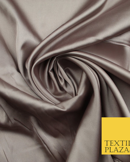Mink 2 Fine Silky Smooth Liquid Sateen Satin Dress Fabric Drape Lining Material 7848