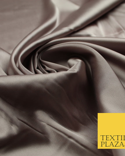 Mink 2 Fine Silky Smooth Liquid Sateen Satin Dress Fabric Drape Lining Material 7848