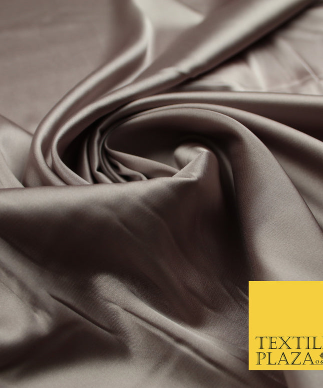 Mink 2 Fine Silky Smooth Liquid Sateen Satin Dress Fabric Drape Lining Material 7848