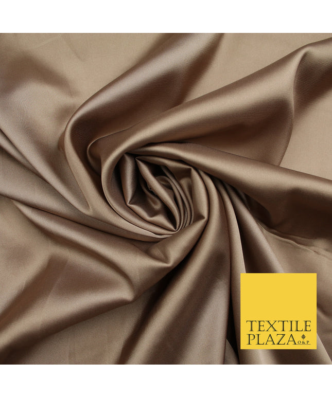 Mink Fine Silky Smooth Liquid Sateen Satin Dress Fabric Drape Lining Material 7830