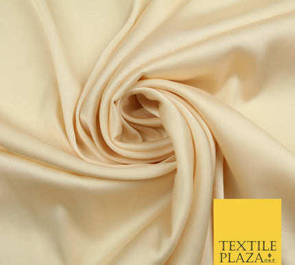 Nude Fine Silky Smooth Liquid Sateen Satin Dress Fabric Drape Lining Material 7823