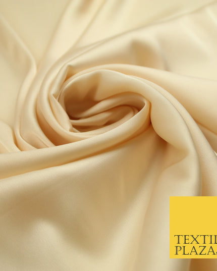 Nude Fine Silky Smooth Liquid Sateen Satin Dress Fabric Drape Lining Material 7823
