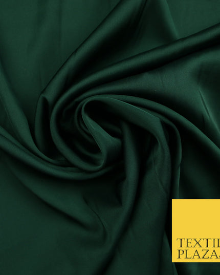 Racing Green Fine Silky Smooth Liquid Sateen Satin Dress Fabric Drape Lining Material 7894